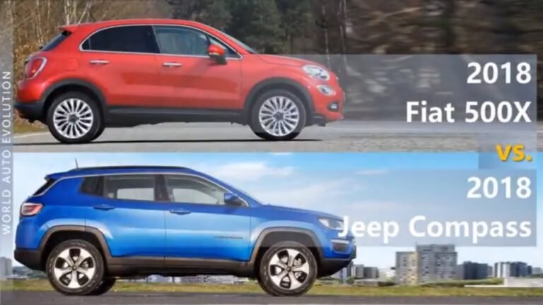 Jeep Compass Vs Fiat 500X