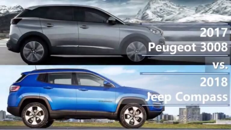 Jeep Compass Vs Peugeot 3008