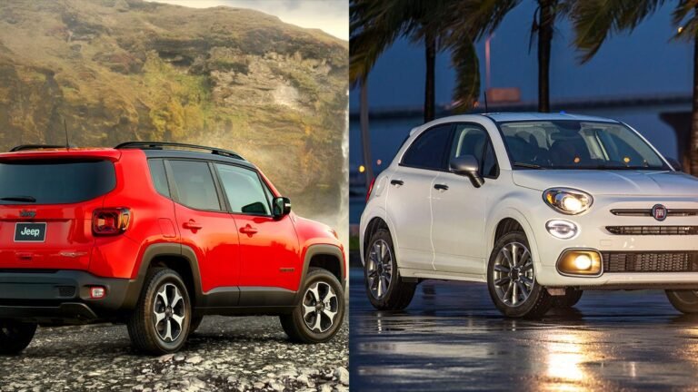 Jeep Renegade Vs 500X