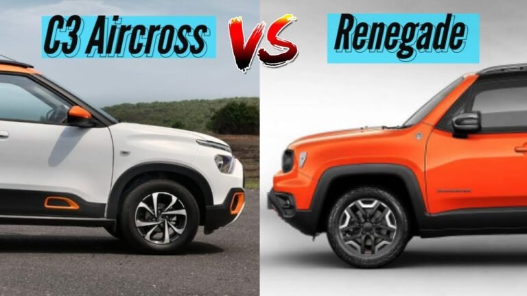 Jeep Renegade Vs Citroen C3 Aircross
