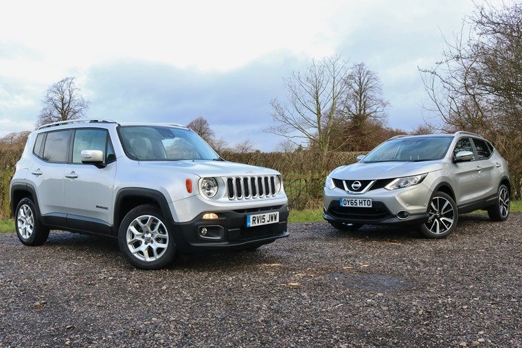 Jeep Renegade Vs Nissan Qashqai