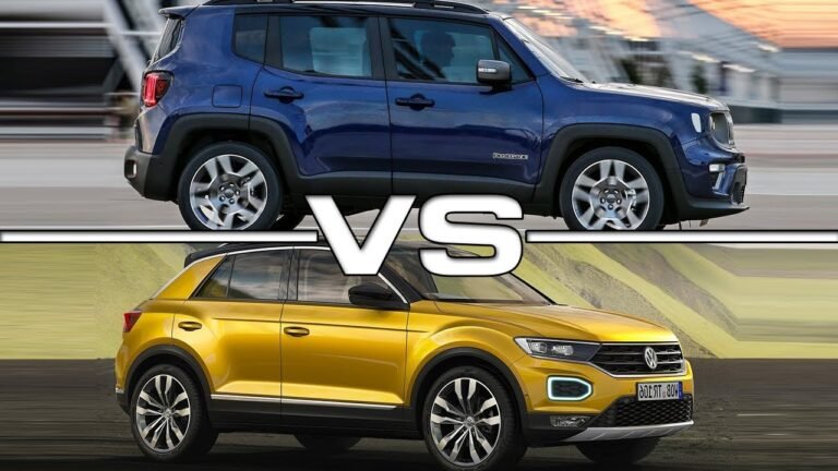 Jeep Renegade Vs Vw T Roc