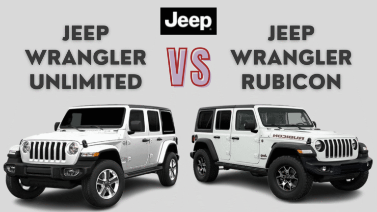 Jeep Wrangler Vs Jeep Rubicon