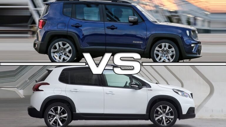 Peugeot 2008 Vs Jeep Renegade