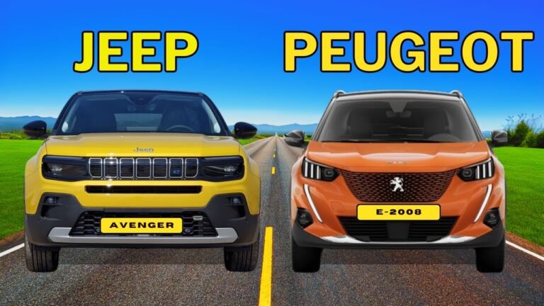 Peugeot E 2008 Vs Jeep Avenger