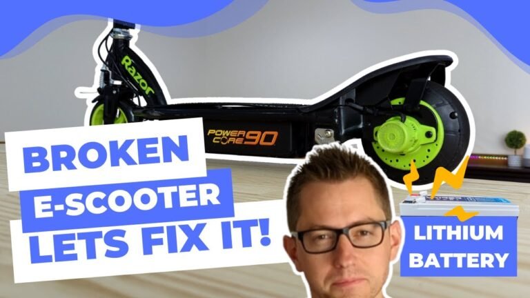 Razor Power Core E90 Electric Scooter Troubleshooting