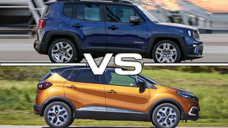 Renault Captur Vs Jeep Renegade