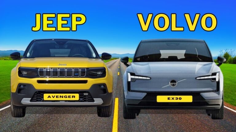 Volvo Ex30 Vs Jeep Avenger