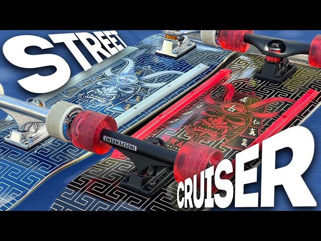 What is the Difference between Cruiser And Street Skateboards?