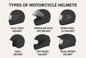 What is the Difference between Full-Face And Half Helmets? Explained!