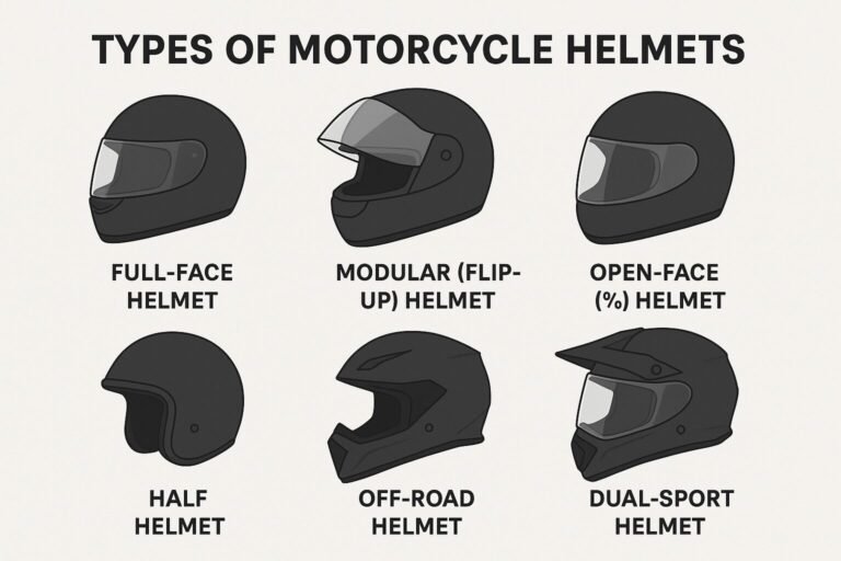 What is the Difference between Full-Face And Half Helmets?