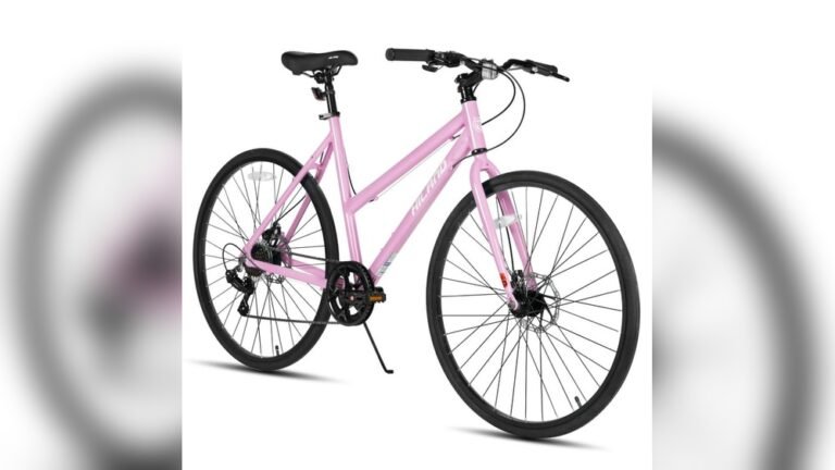 What Frame Material Does the Hiland 700C Road Bike Use?