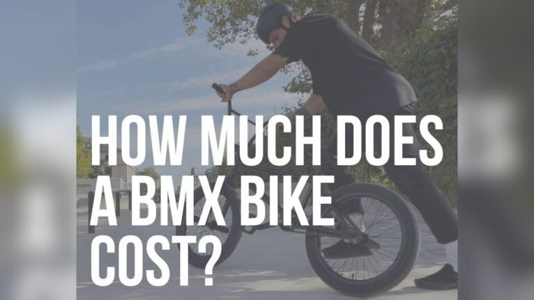 What is the Average Cost of a Bmx Bike?
