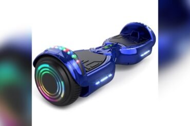 Hoverstar Bluetooth Hoverboard Review: Chrome Blue LED Wheels