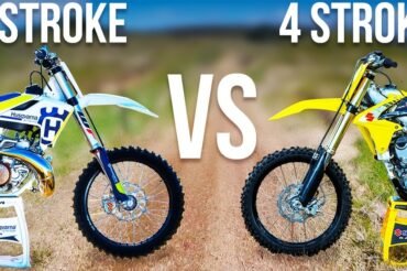 What are the Differences Between 2-Stroke and 4-Stroke Motocross Bikes? Explained