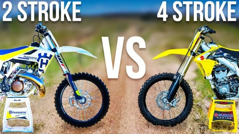 What are the Differences between 2-Stroke And 4-Stroke Motocross Bikes?