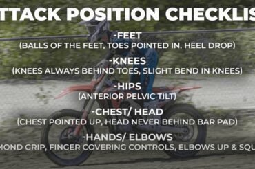 What is the Role of Body Position in Motocross? Expert Insights