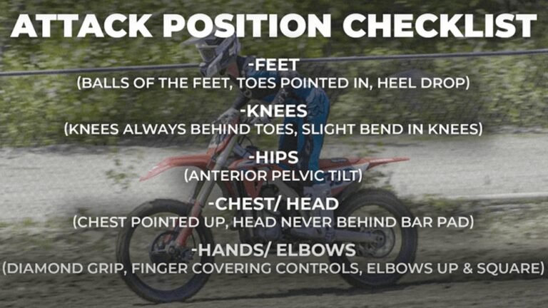 What is the Role of Body Position in Motocross?