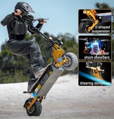 M Yume Scooter Raptor 6000W Motor Scooter Review