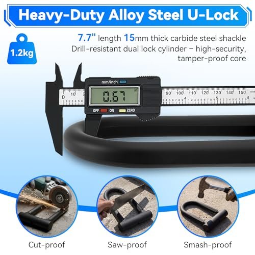 Best Bike Locks With Alarm System