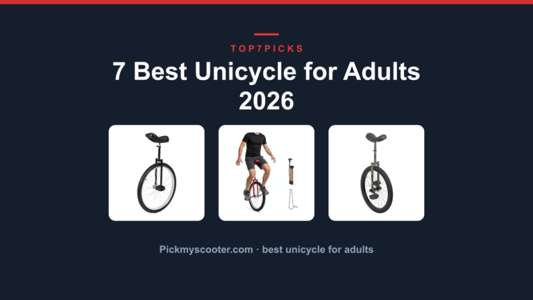 7 Best Unicycle for Adults 2026