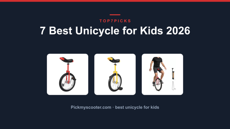 7 Best Unicycle for Kids 2026