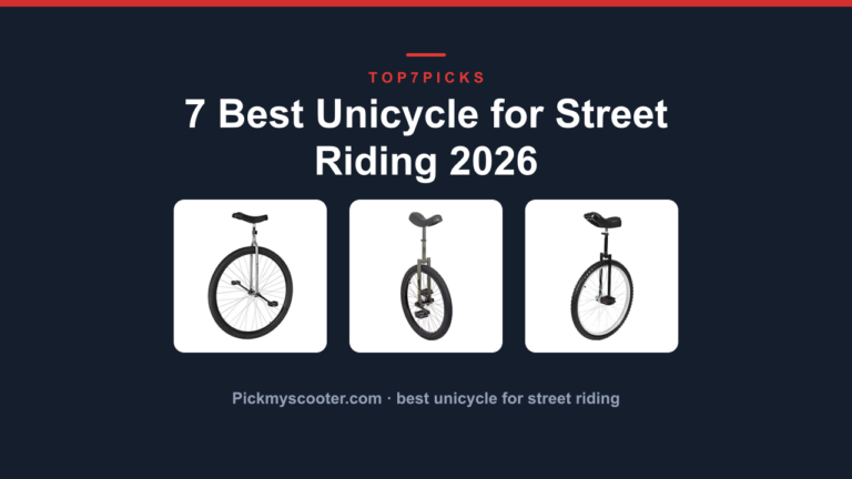 7 Best Unicycle for Street Riding 2026