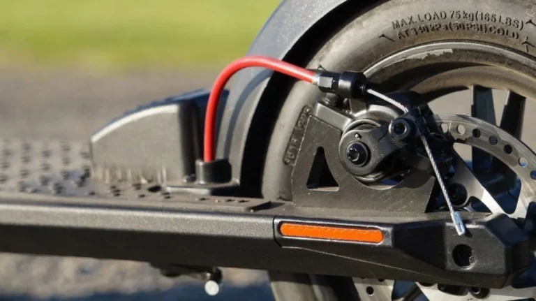 adult scooter brake cable stuck