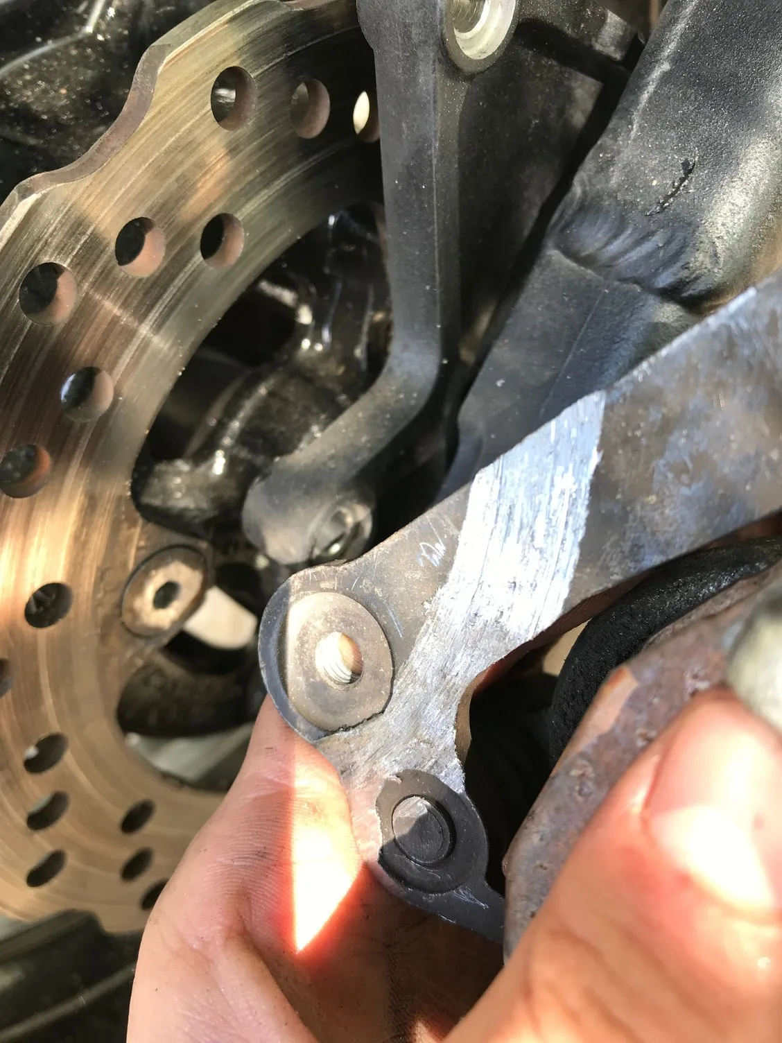 adult scooter brake rubbing