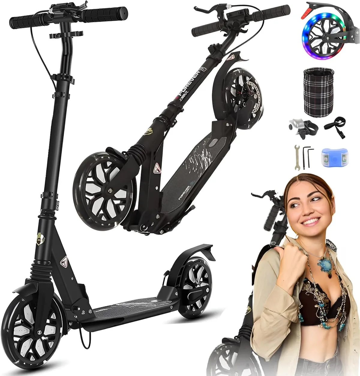 adult scooter wheel alignment problem