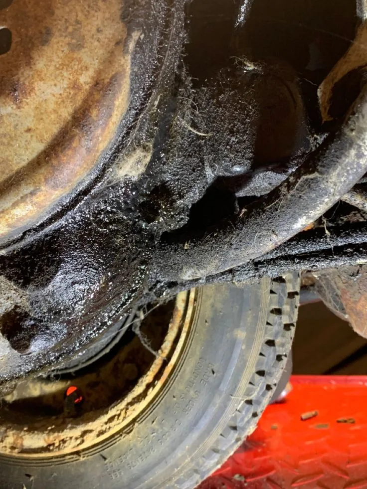 adult scooter wheel axle stuck