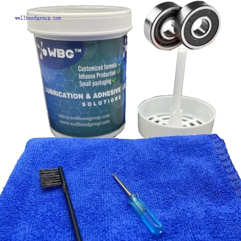 Bearing cleaning and re-lubrication