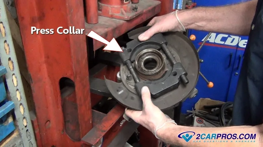 bearing press tool installation