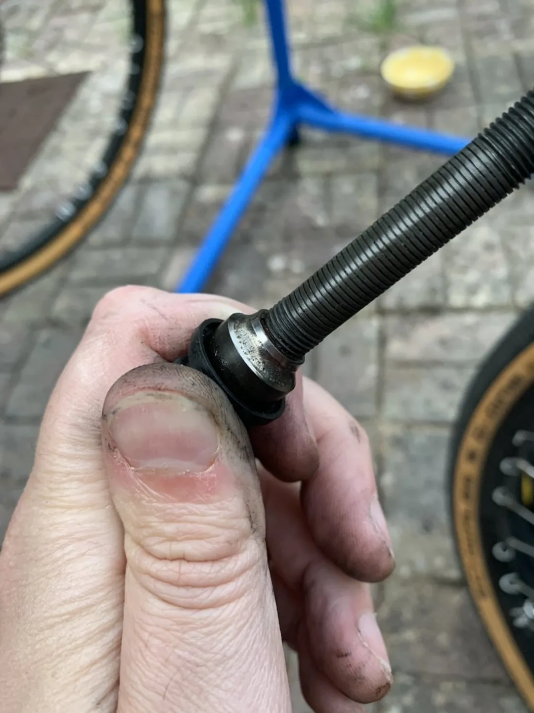 bearing race pitting