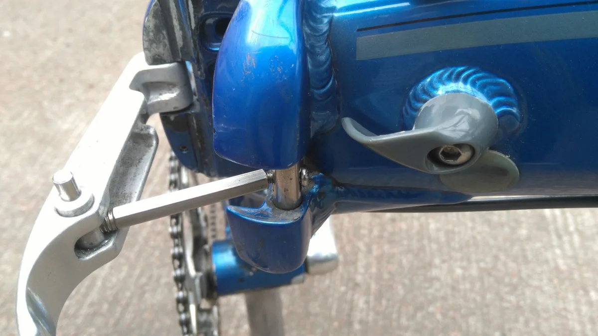 bent hinge or latch components