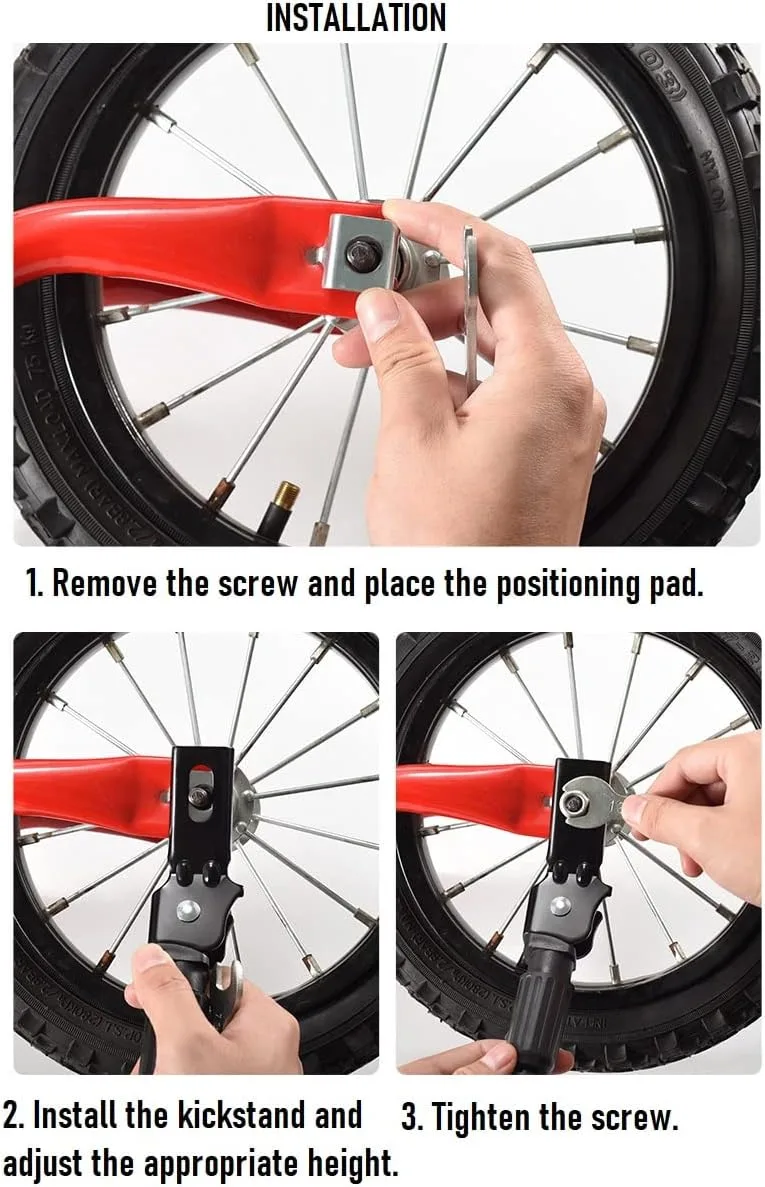 bent kickstand arm