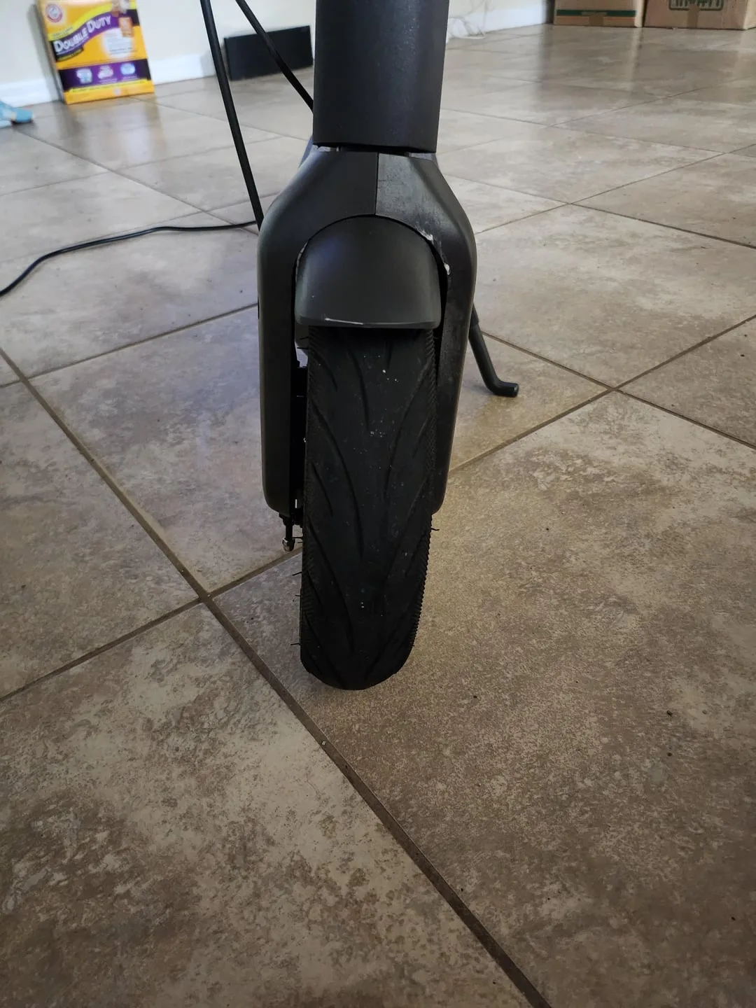 bent scooter fork