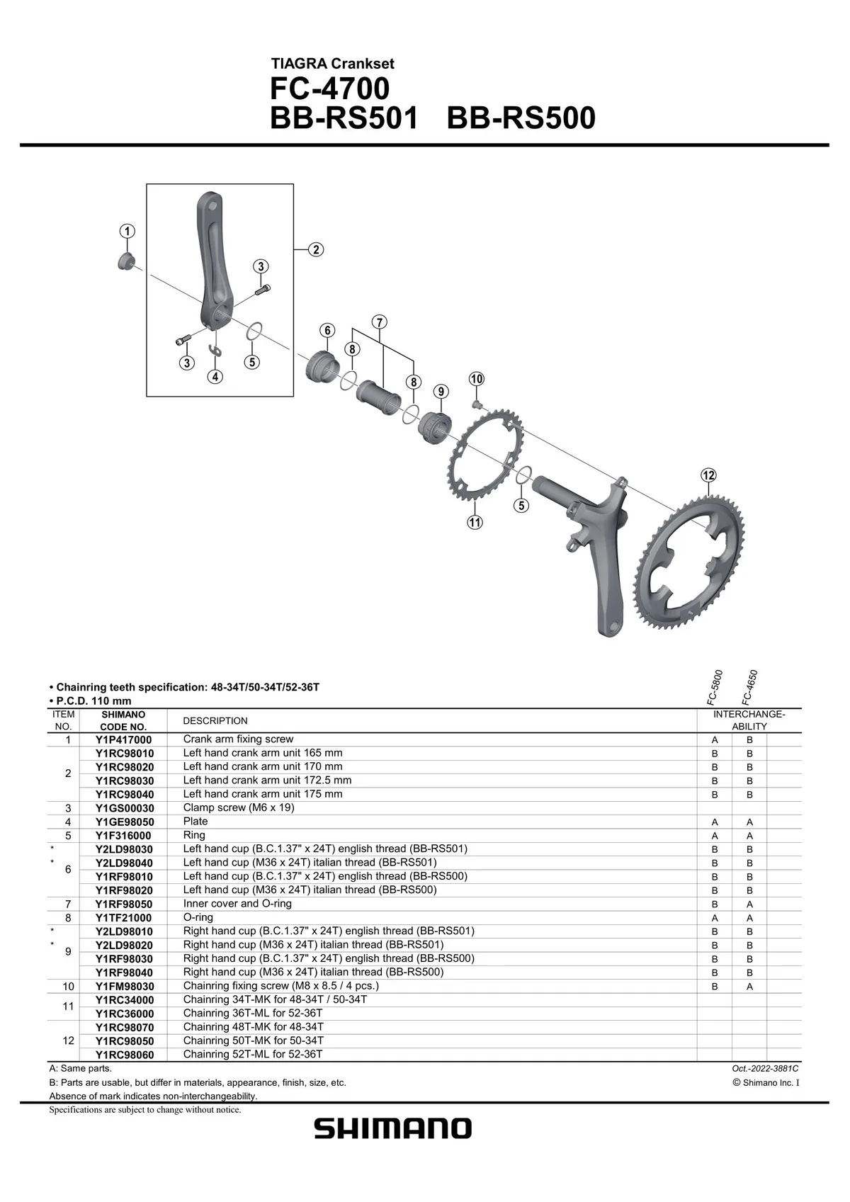 bottom bracket creak