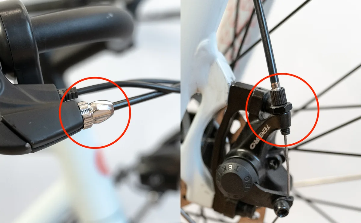 brake cable tension