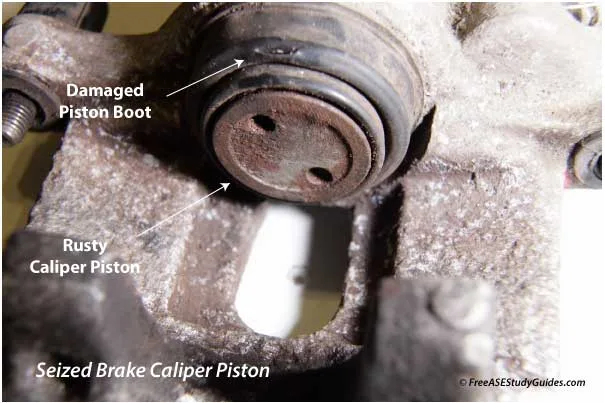 brake lever stuck seizure