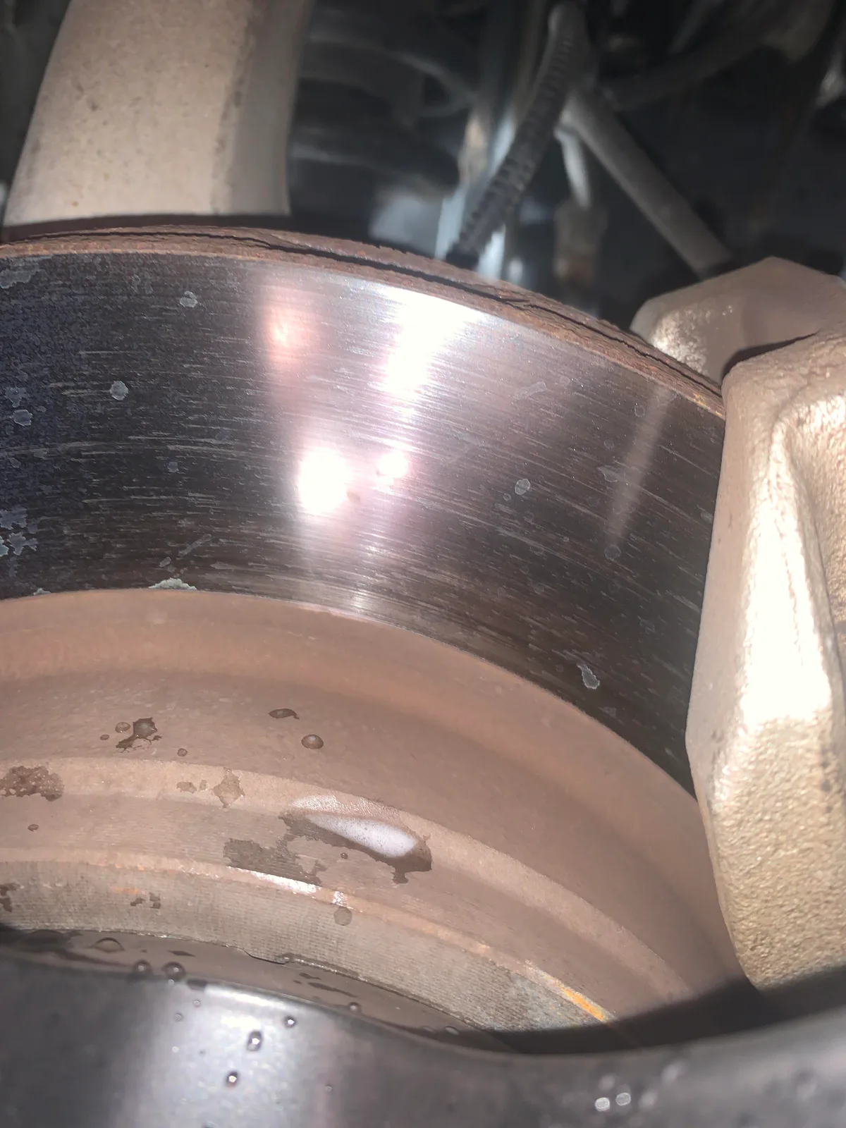 brake pad contamination glazing