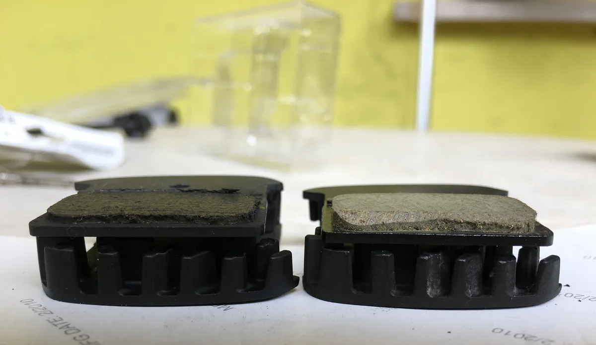 brake pad contamination