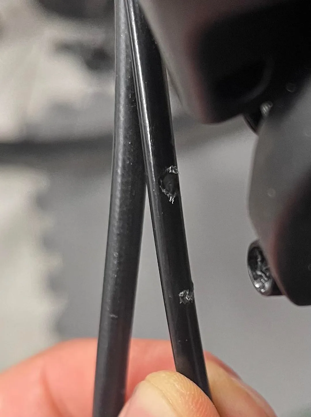 cable housing friction