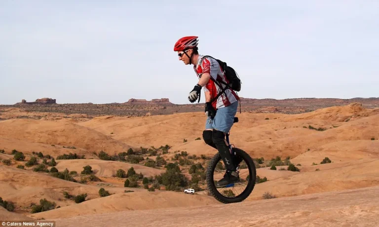 can tall people ride a unicycle