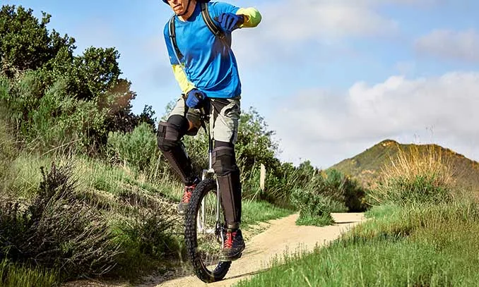 can you ride a unicycle on rough terrain