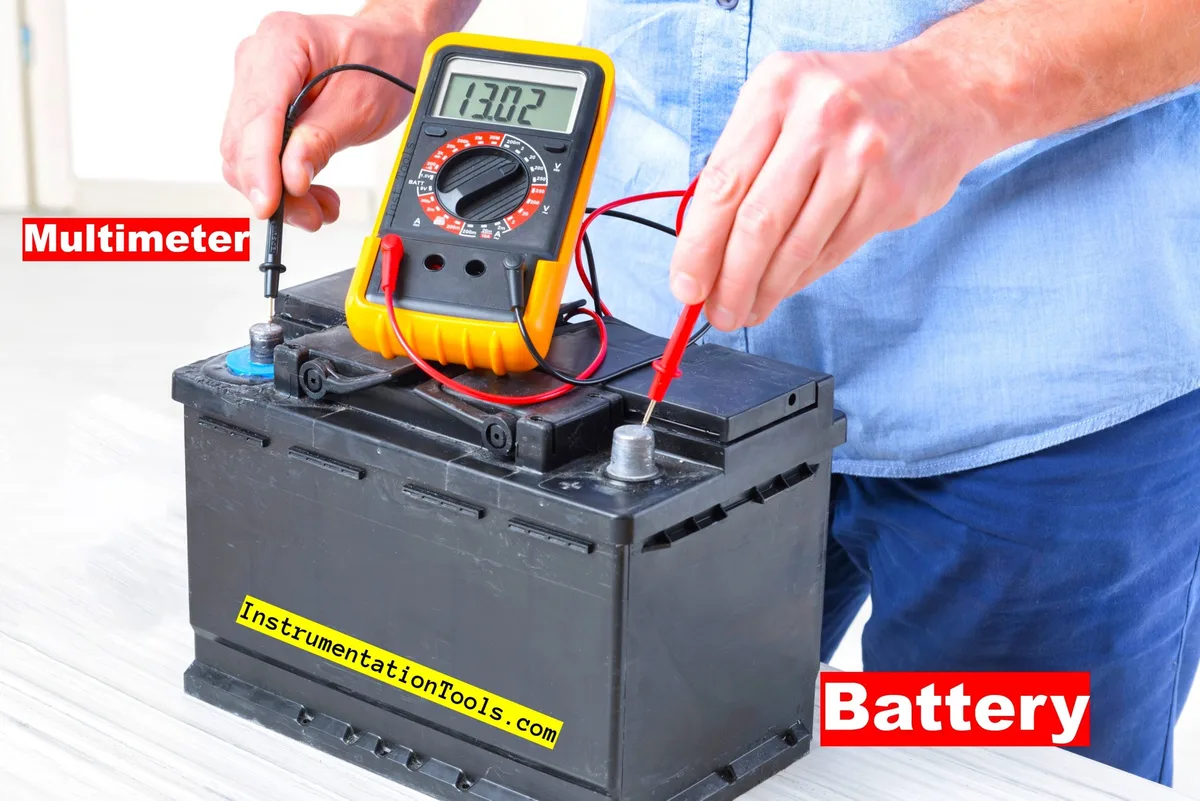 car battery voltage test