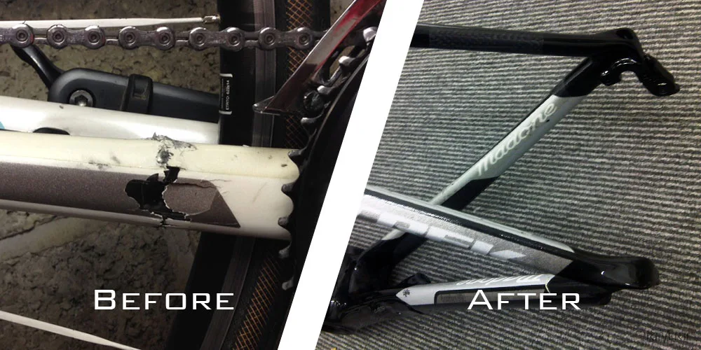 carbon frame repair vs replace