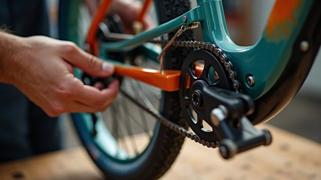chain tension adjustment