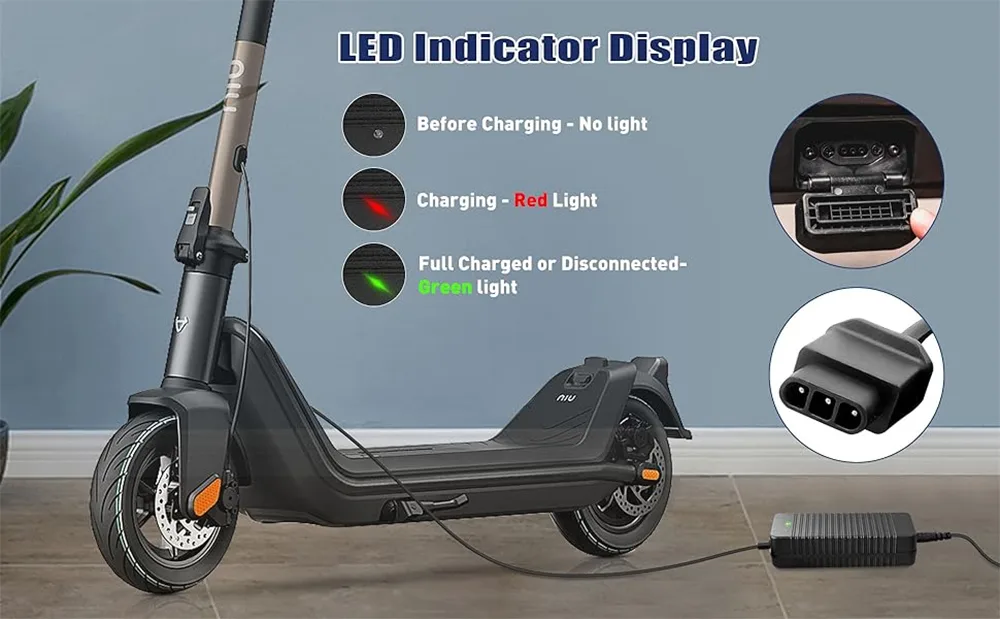 Charger indicator light