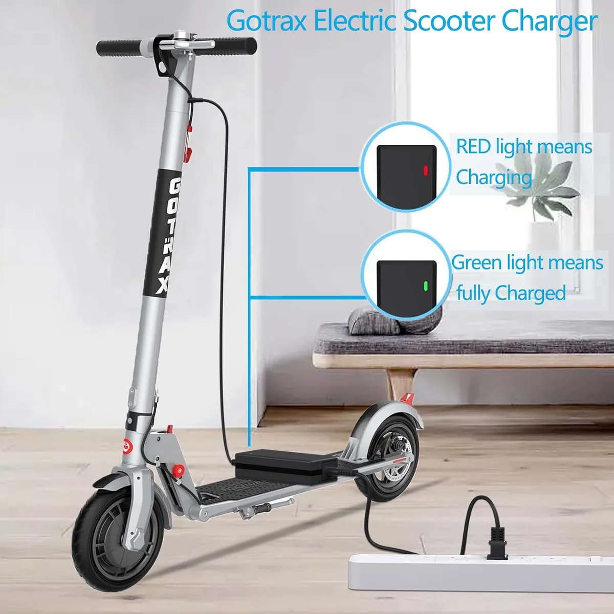 charger LED indicator light
